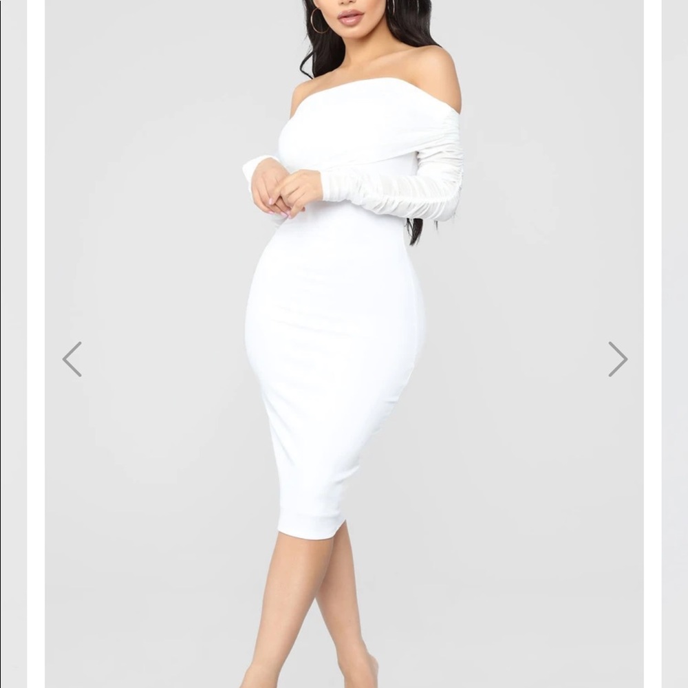 Brand New Fashion Nova Off The Shoulder Dress